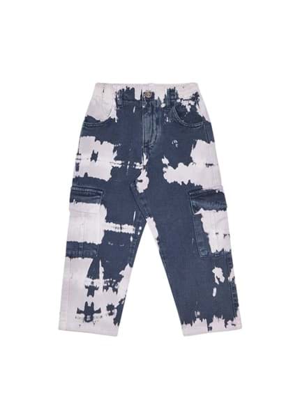 Picture of VINCENT PANT - TIE DYE NAVY